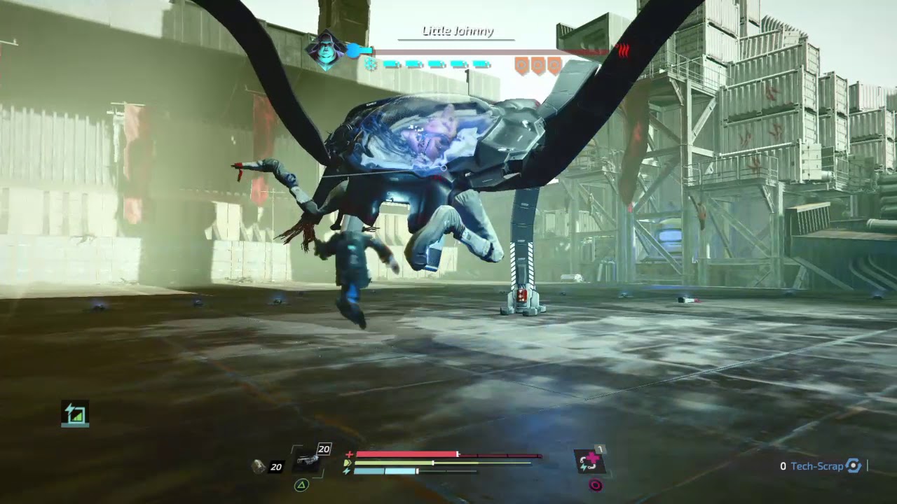 The Surge 2 little Johnny Boss fight german