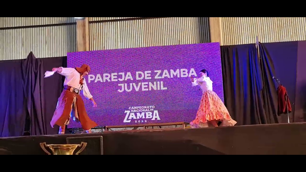 CAMPEONATO NACIONAL DE ZAMBA 2022_Suarez Gimenez _Final zamba juvenil