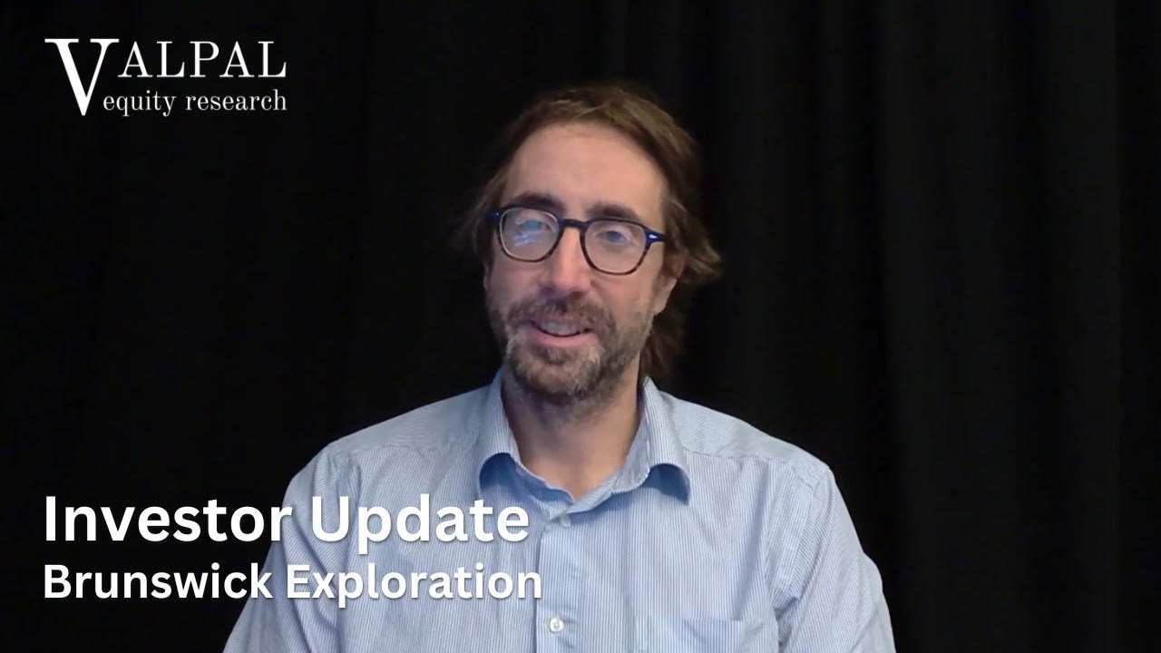 Brunswick Exploration: Investor Update