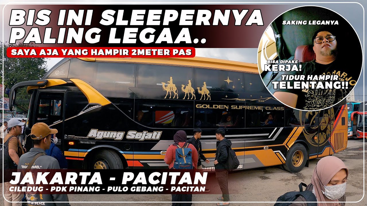 NAIK BIS KAYAK KOS-KOSAN SLEEPERNYA PALING LEGA | AGUNG SEJATI SUITE CLASS