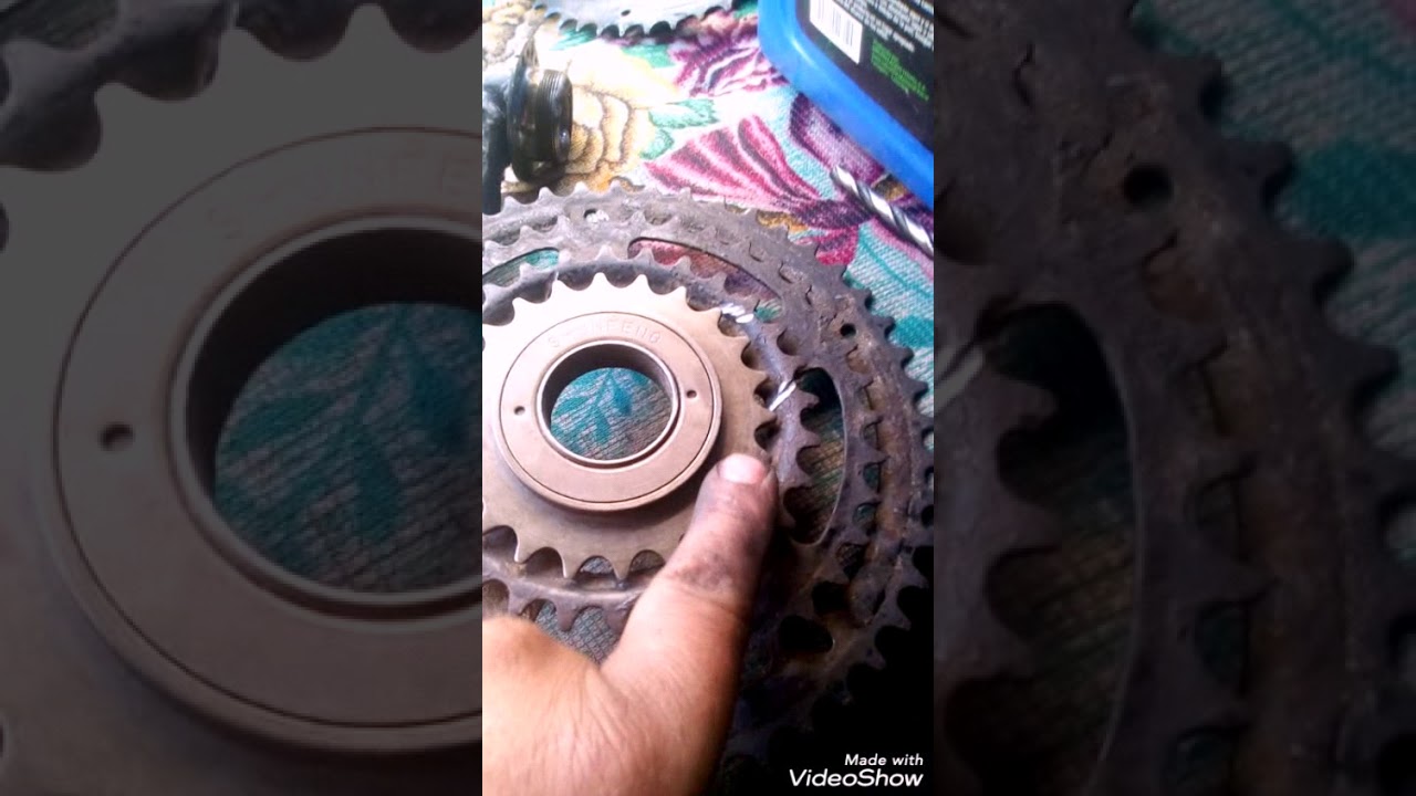 Pedales para bicimoto con velocidades