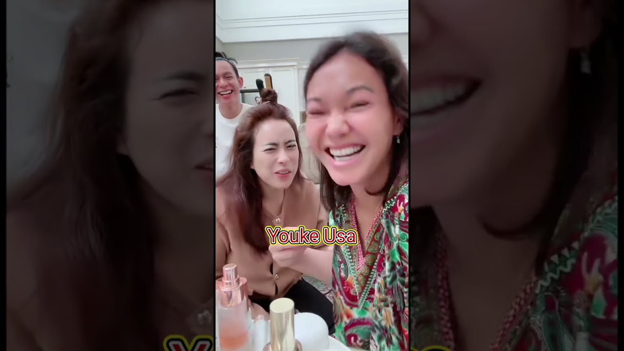 Emang Kebangatan ya Bunda Corla ini jadi apa tu muka Maharani Kemala di makeover sama dia