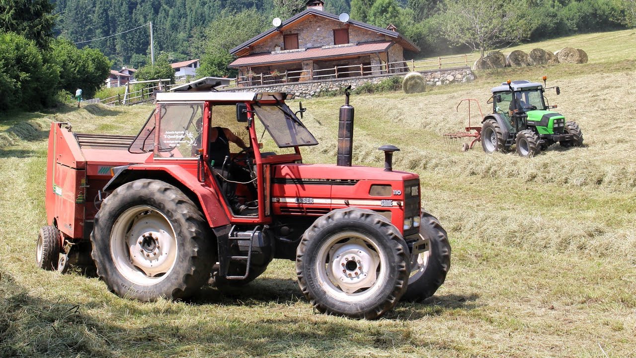 PRESSATURA FIENO Same Laser 110
Deutz Fahr 5090|FIENAGIONE 2019 
