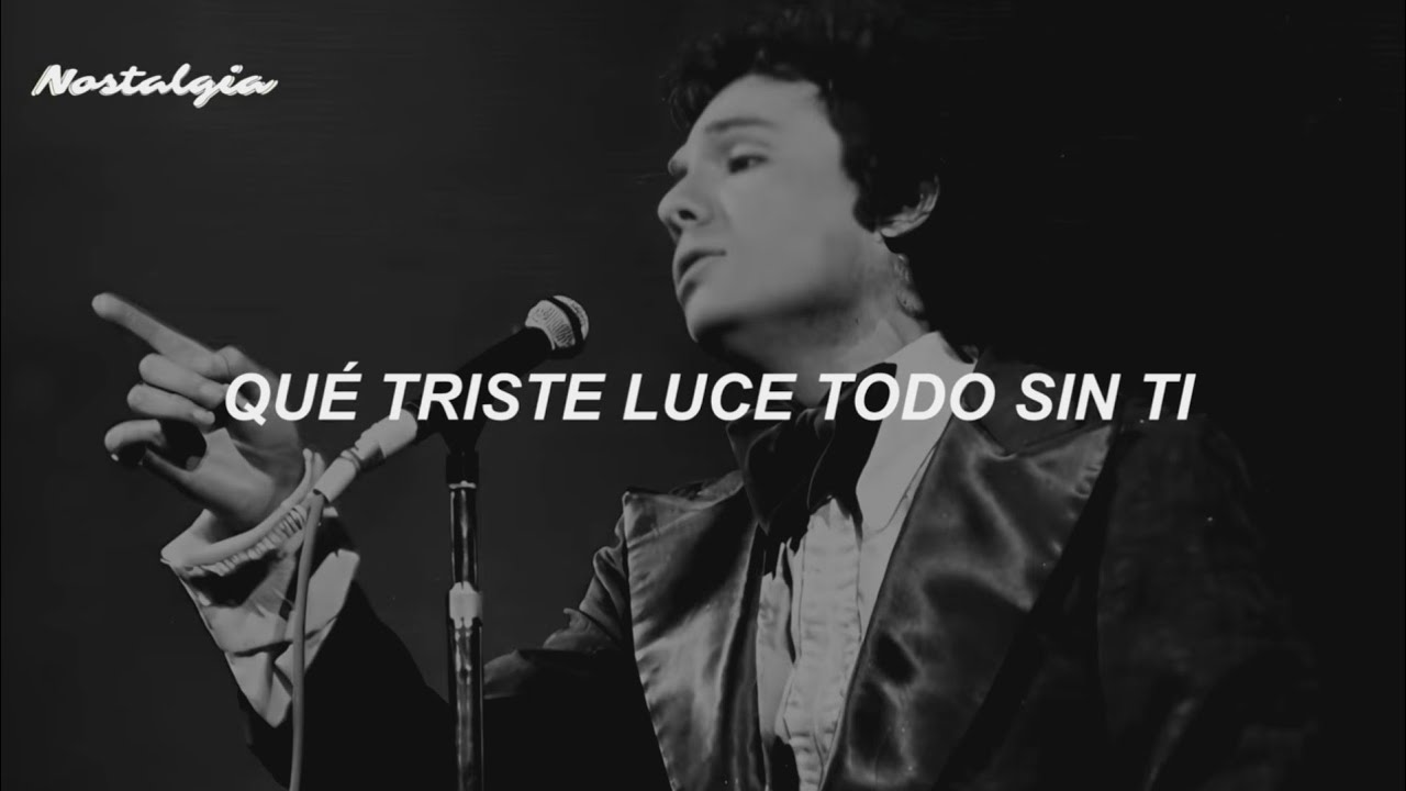 José José - El Triste (Letra/Lyrics)