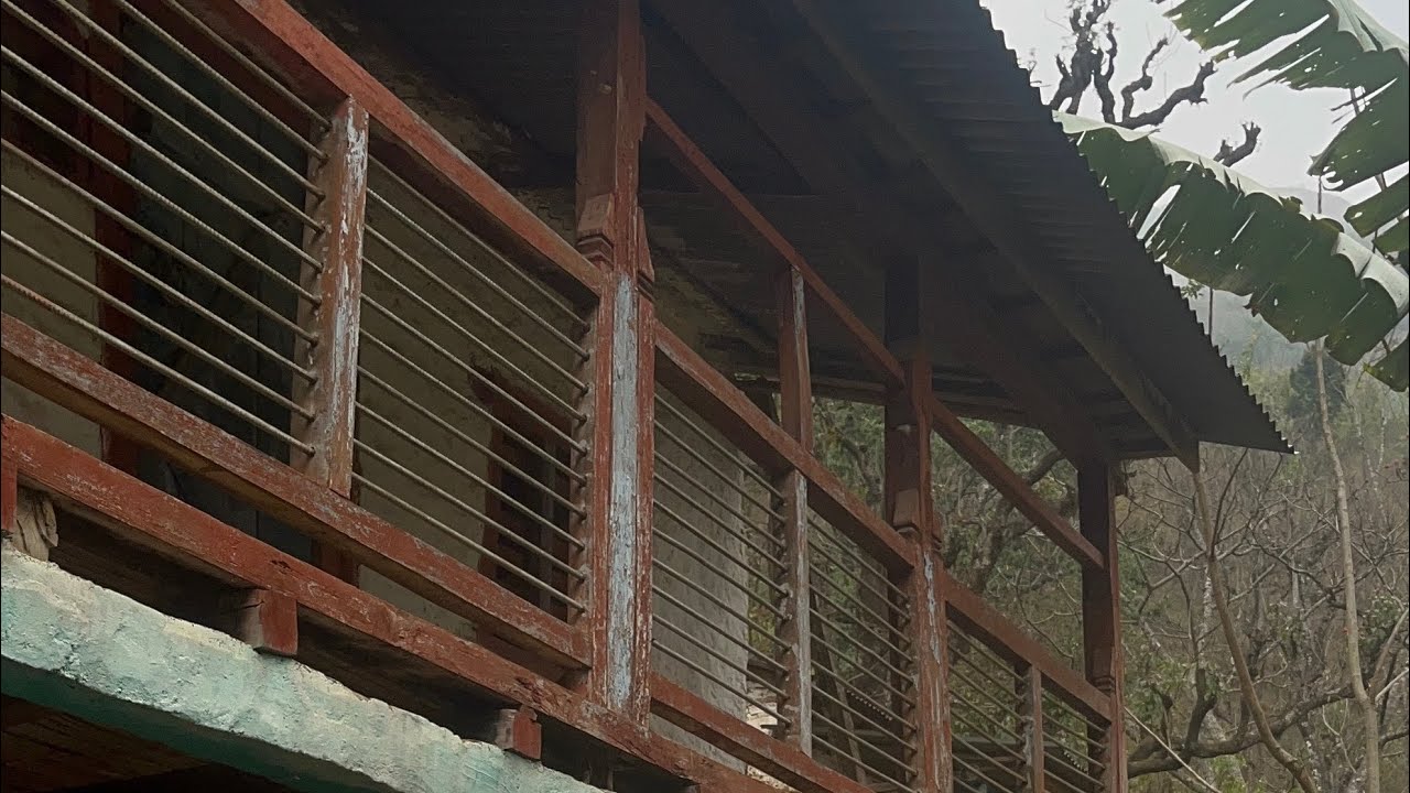 Hamro purano ghar. Our old house. After long time 