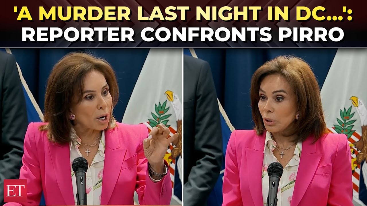 'Street never been safe…': Reporter grills Jeanine Pirro over Trump's DC crime data claims