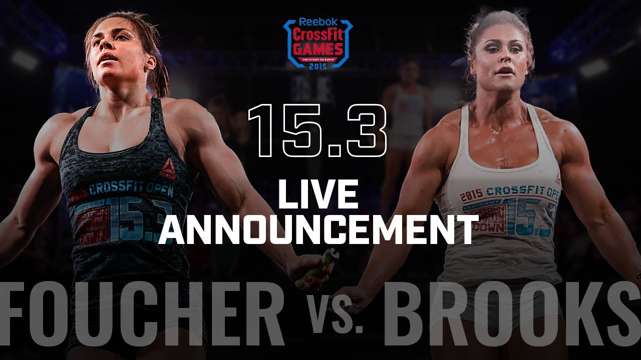 Julie Foucher vs. Lauren Brooks — CrossFit Open Announcement 15.3