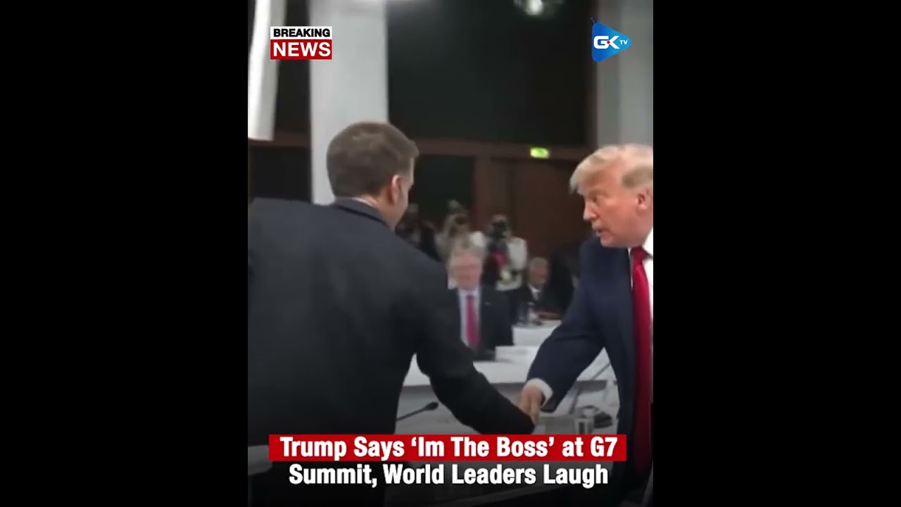 Трамп на саммите G7 заявил &laquo;Я здесь босс&raquo;, рассмешив мировых лидеров