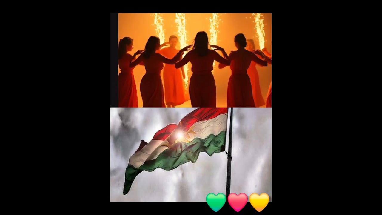Em Kurdin bi Dengê Bilindاغنية حماسية كردية.ام كوردن 💚❤️💛✌️✌️🔥🔥دبكة كردية 