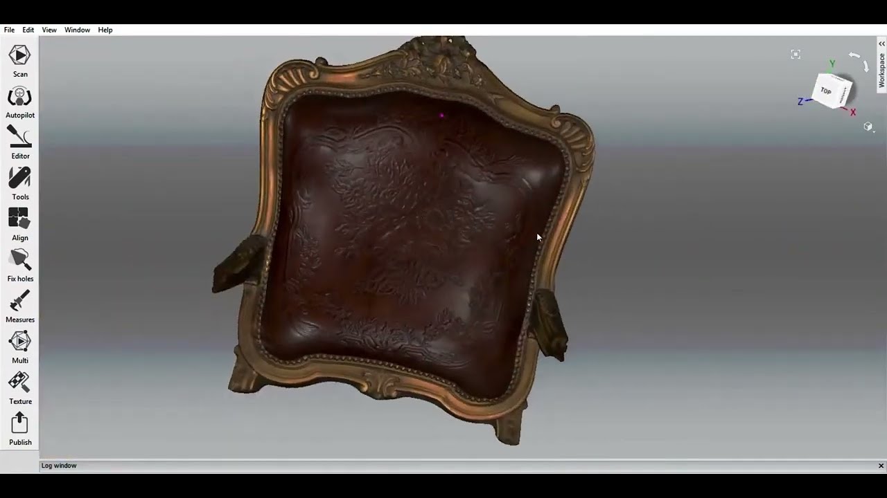 3D scanning Furniture using Artec Eva