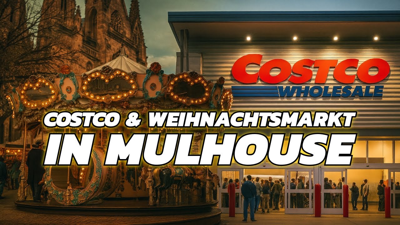 Magischer Weihnachtsmarkt in Mulhouse ✨ & das neue Costco Frankreich – unser Erlebnis! Vlogmas #8