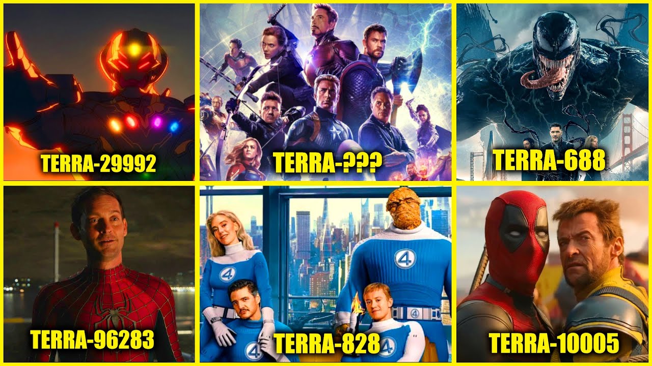 TUTTI (21) gli UNIVERSI CONOSCIUTI nell'MCU SPIEGATI | Marvel