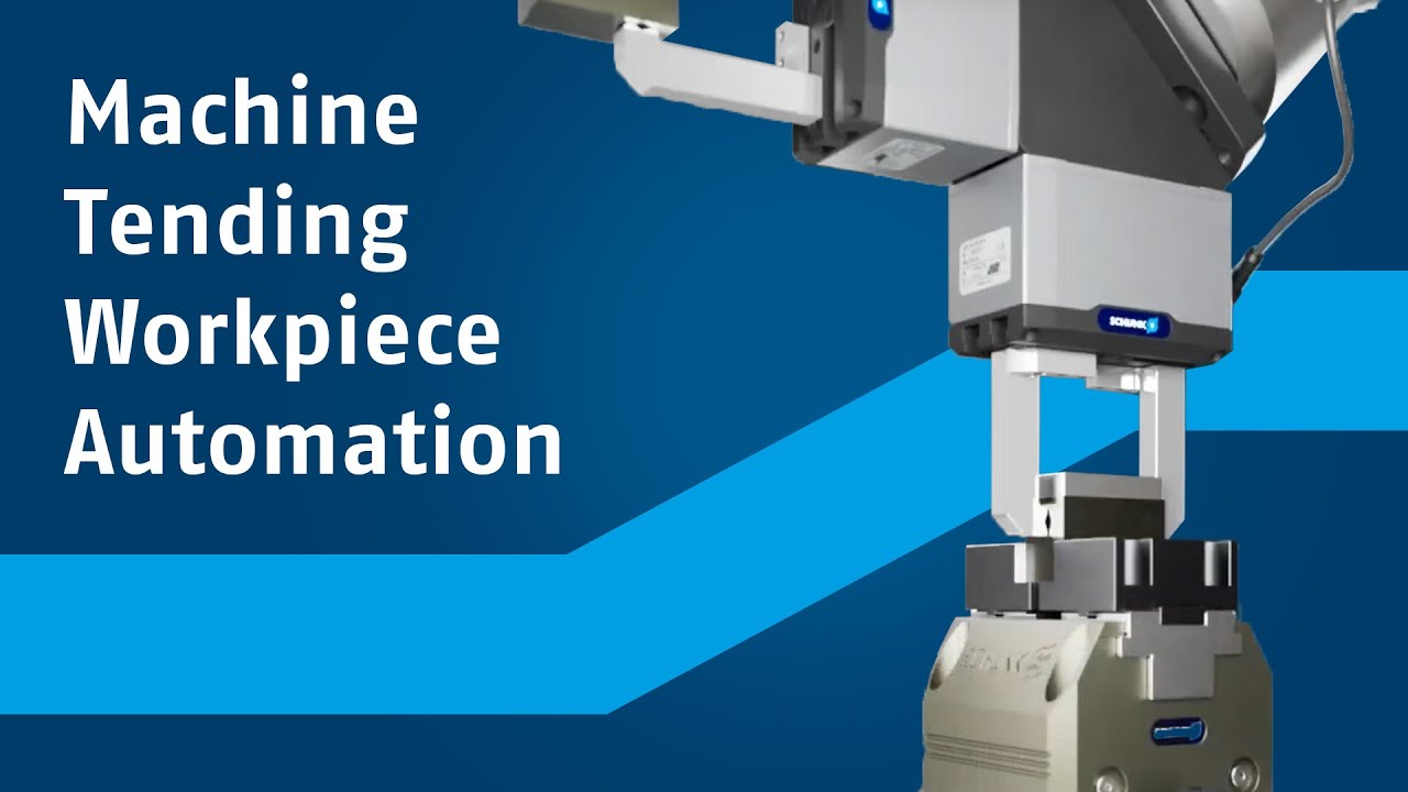 Machine Tending &ndash; Animation Workpiece Automation