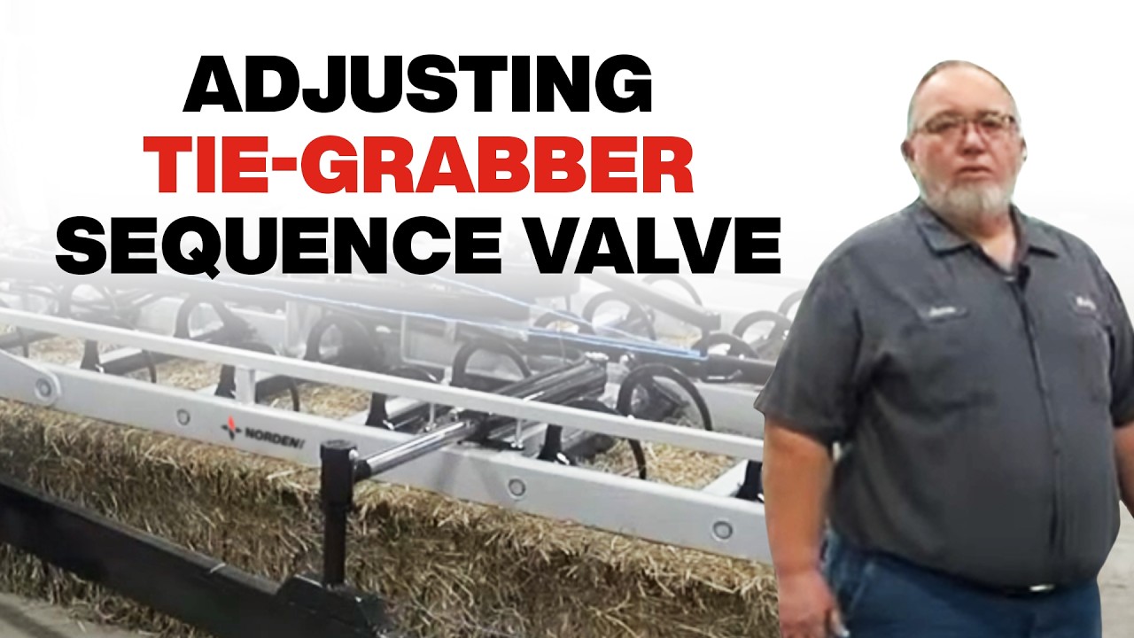 How to Adjust the Sequence Valves on the Norden Mfg Tie-Grabber