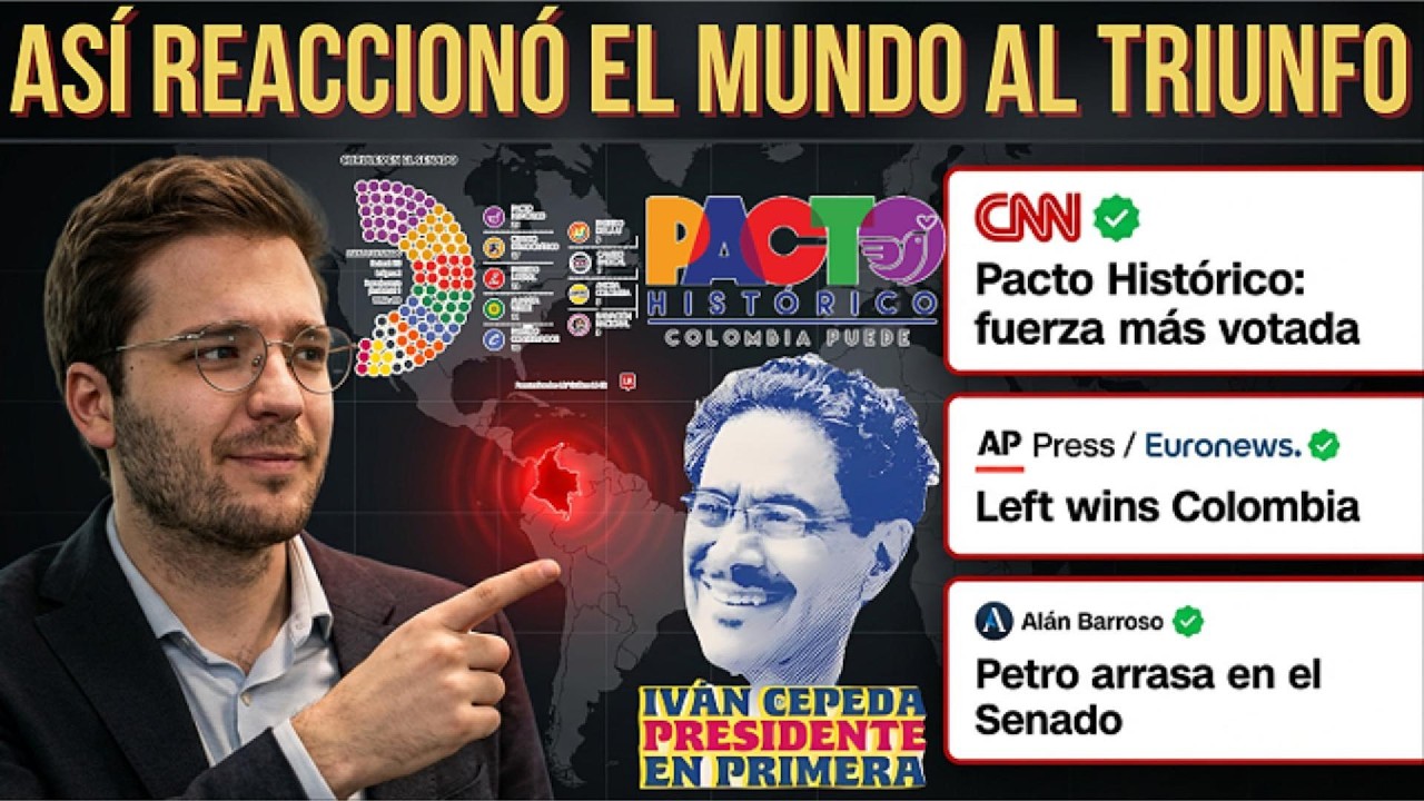 ¡EL MUNDO REACCIONA A LA VICTORIA DEL PACTO! Analista Destapa lo que Ocultan Sobre Triunfo #petro