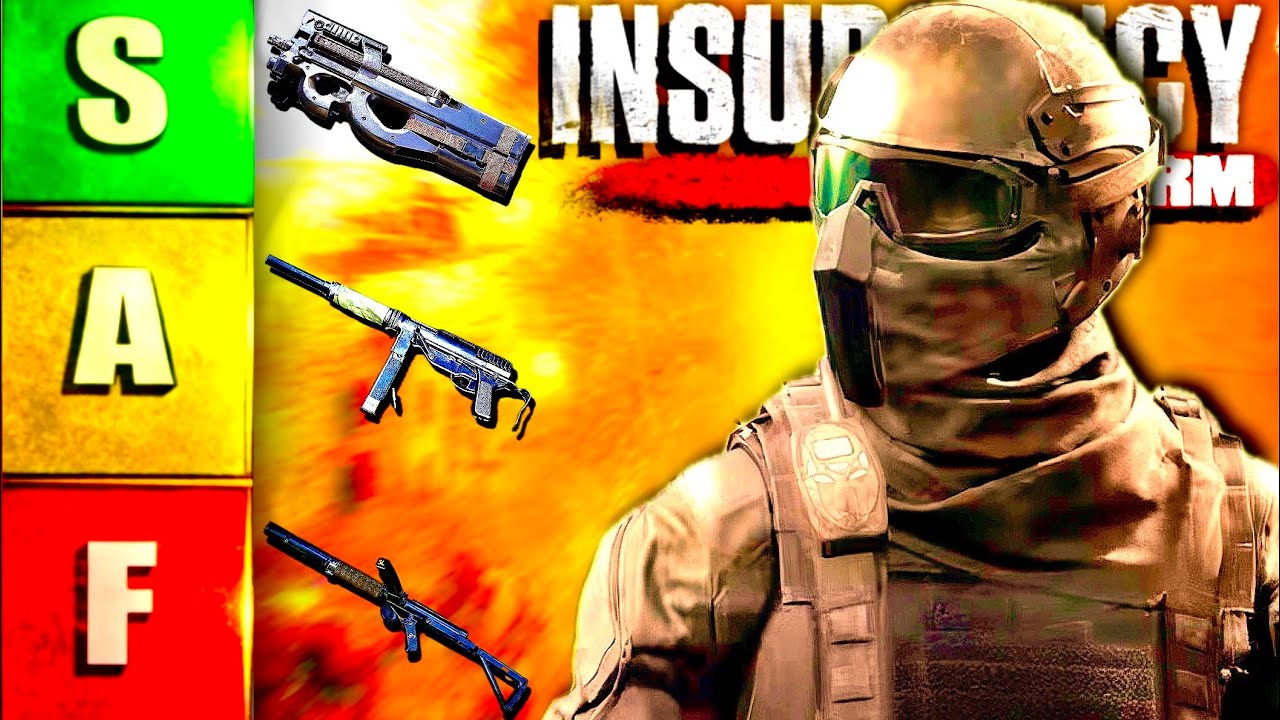 Тир-лист пистолетов-пулеметов в Insurgency: Sandstorm