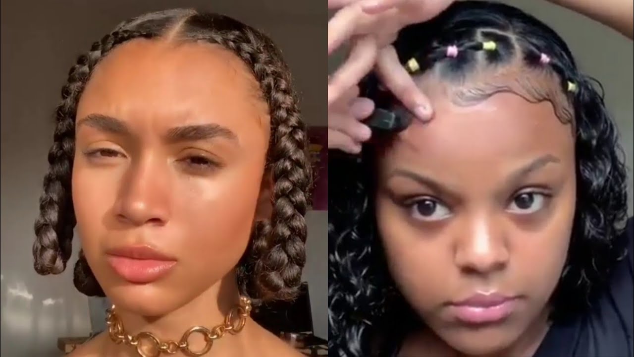 CURLY HAIR TUTORIAL #01🌺][ PEINADOS para cabello rizado RECOPILACIÓN ][ AESTHETIC ] 2020