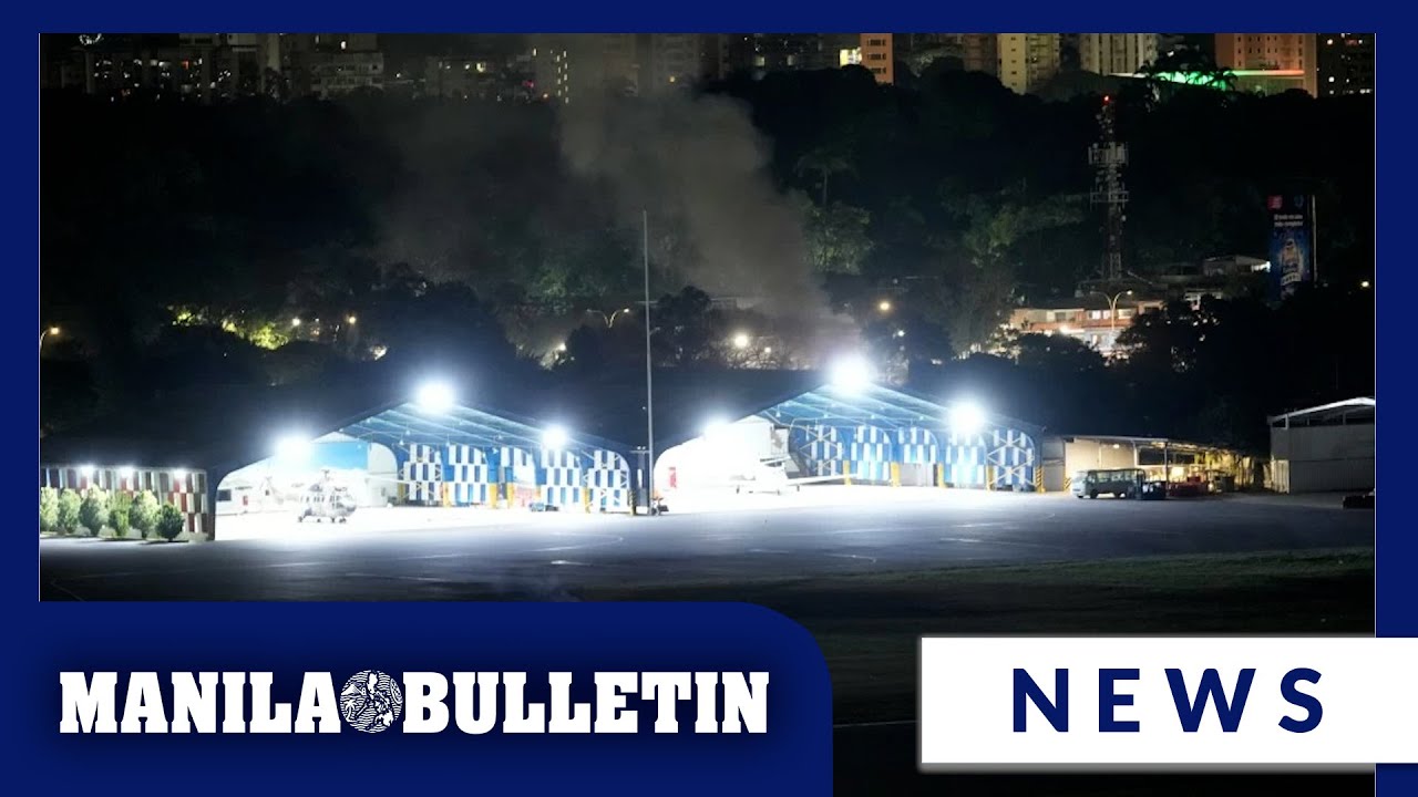 Smoke seen after at least 7 explosions and low-flying aircraft heard in Venezuela's Caracas