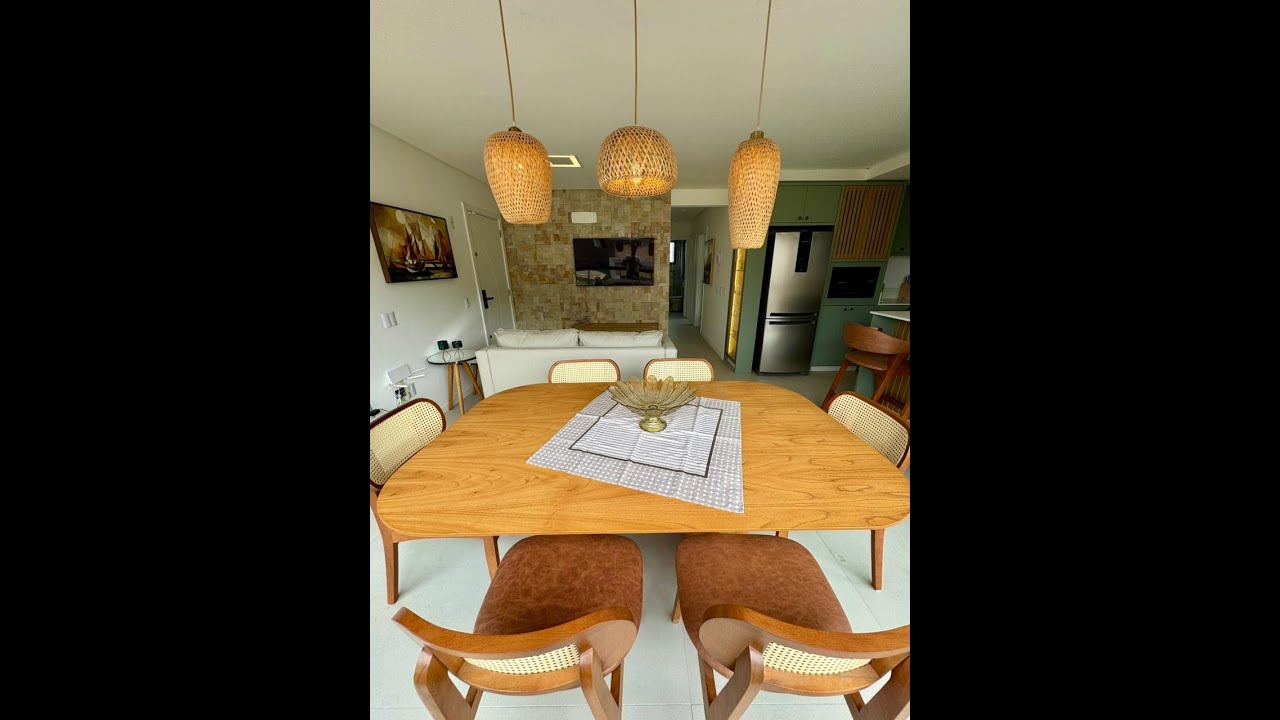 Apartamento Mobiliado com Vista para o Mar na Praia de Palmas