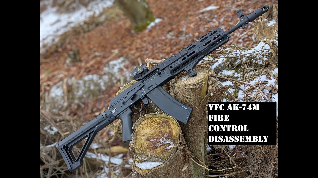 VFC AK-74M (AV-74M) Trigger Assembly and Selector Removal