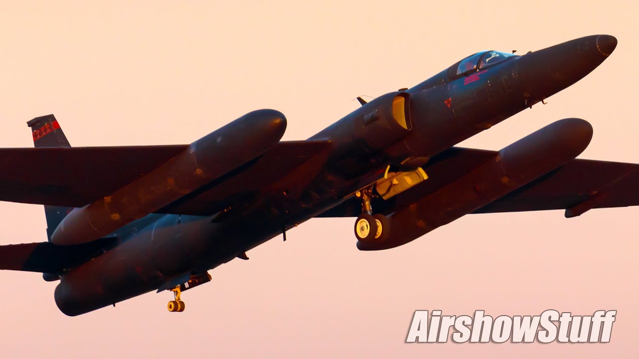 U-2 Dragon Lady Twilight Demonstration - California Capital Airshow 2021