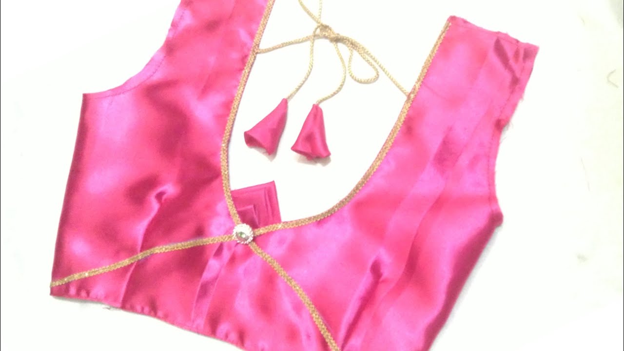 Blouse Back Neck Design ll Model Blouse Design cutting and Stitching ll Blouse Ka Design ll