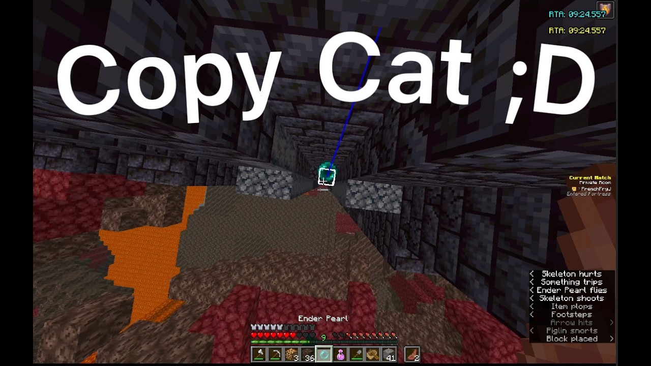 MCSR 14:16 Copy Cat  ;D
