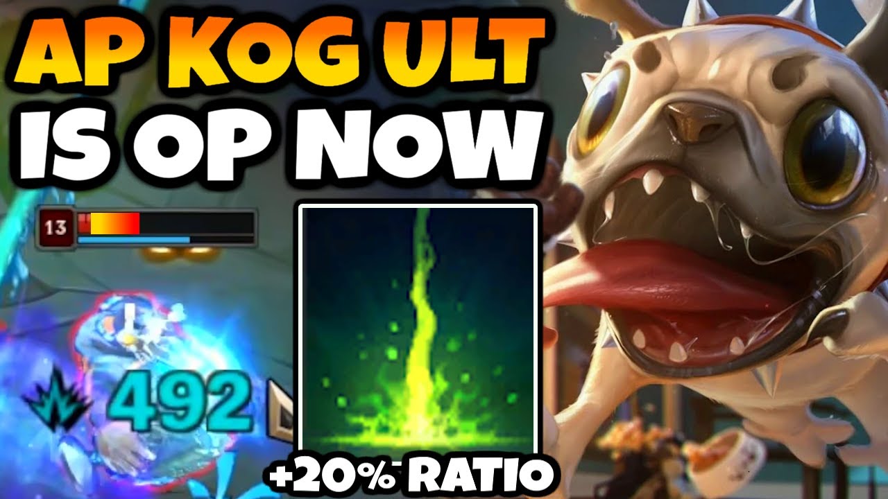 AP Kogmaw is so insane after the HUGE ULT BUFF