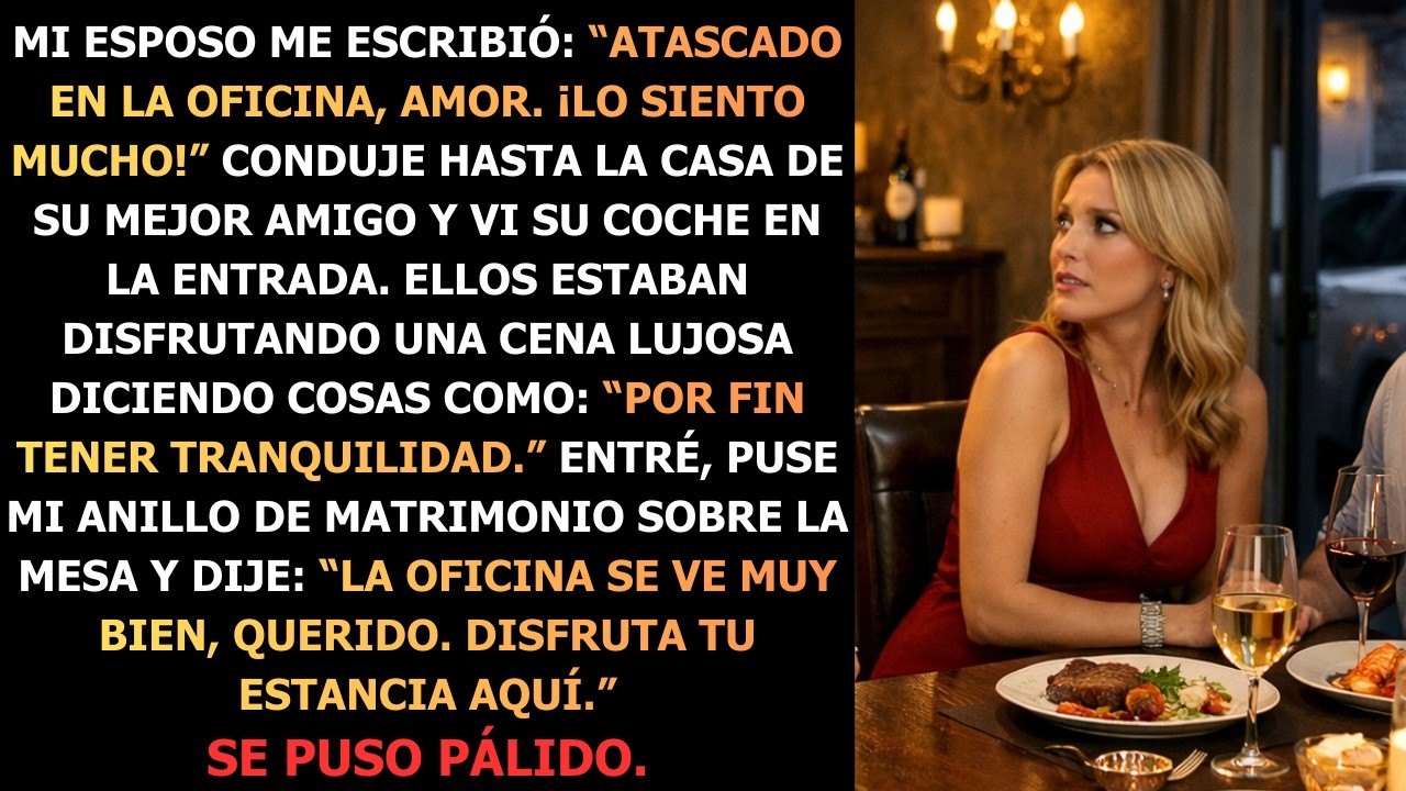 Mi Esposo Canceló Nuestra Cena Por “Trabajo” — Pero Lo Vi En Una Fiesta En Casa De Su Amigo