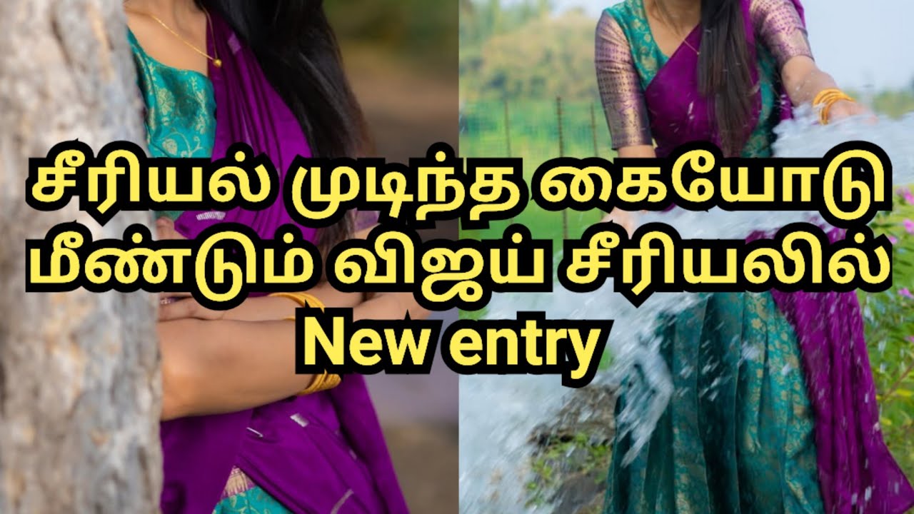 சீரியல் முடிந்த கையோடு மீண்டும் விஜய் சீரியலில் New entry