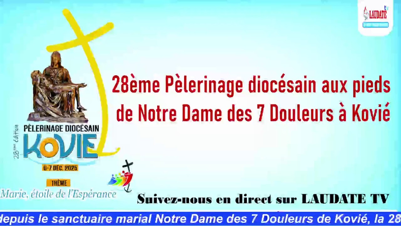 Diffusion en direct de LAUDATE TV 📺🎥