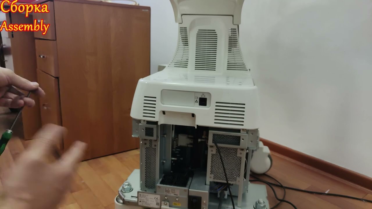 Гарантийный ремонт УЗИ аппарата Arietta V60 / Warranty repair of ultrasound machine Arietta V60