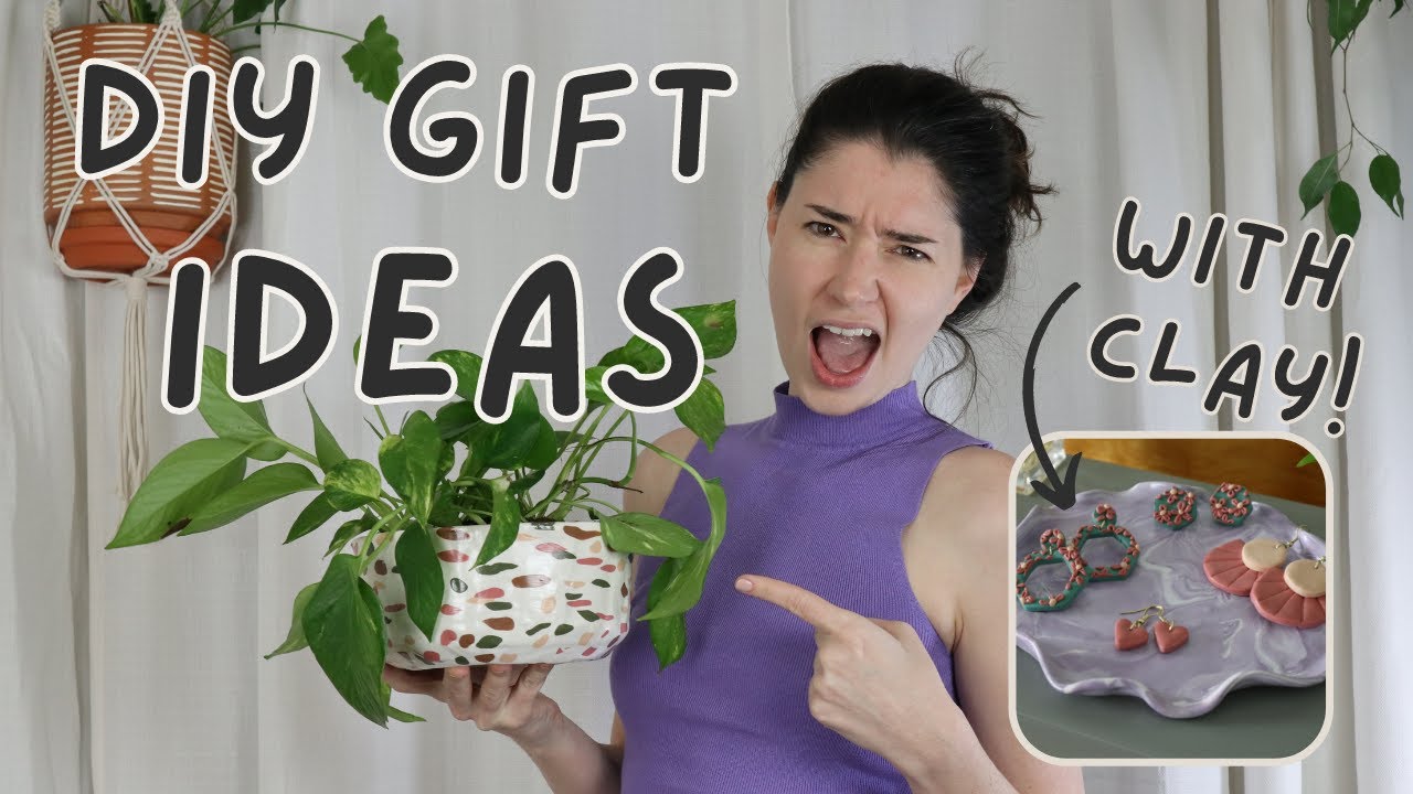 DIY GIFTS | Easy Oven Bake Clay DIY Projects You Can Gift