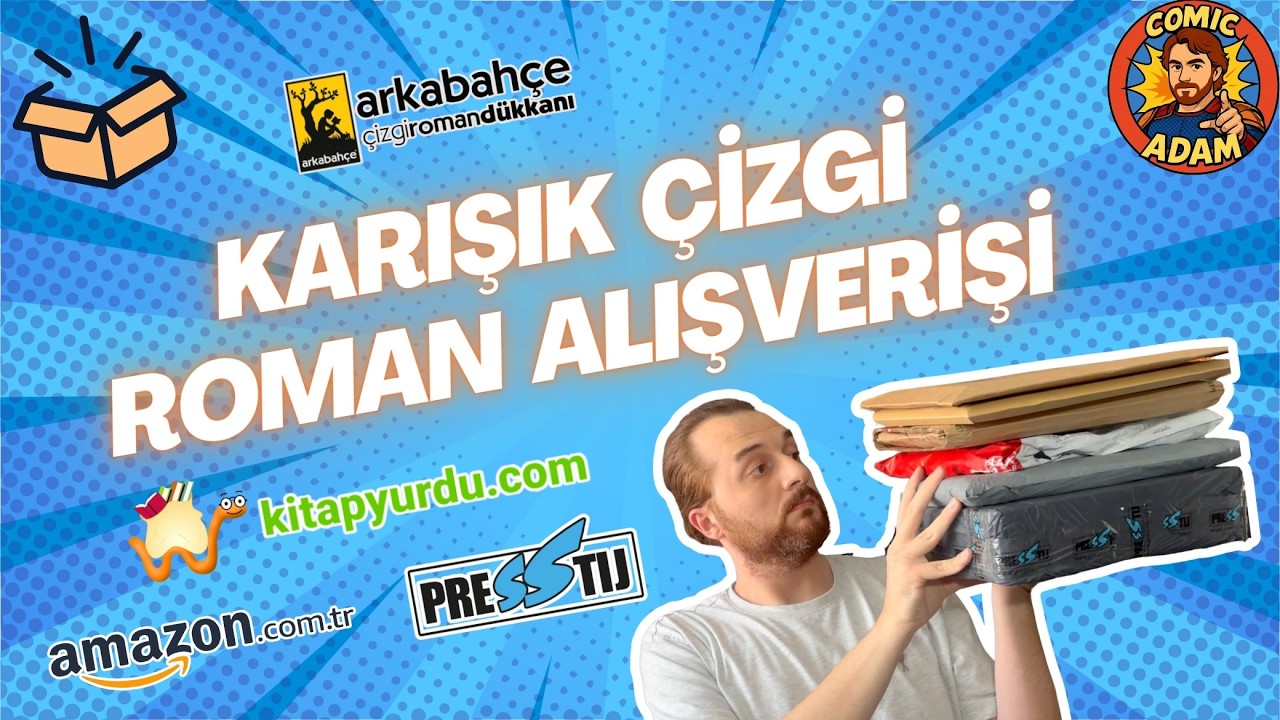 KARIŞIK GÜNCEL ÇİZGİ ROMANLAR #1 (Her çeşit var!) 📦 ALIŞVERİŞ 46