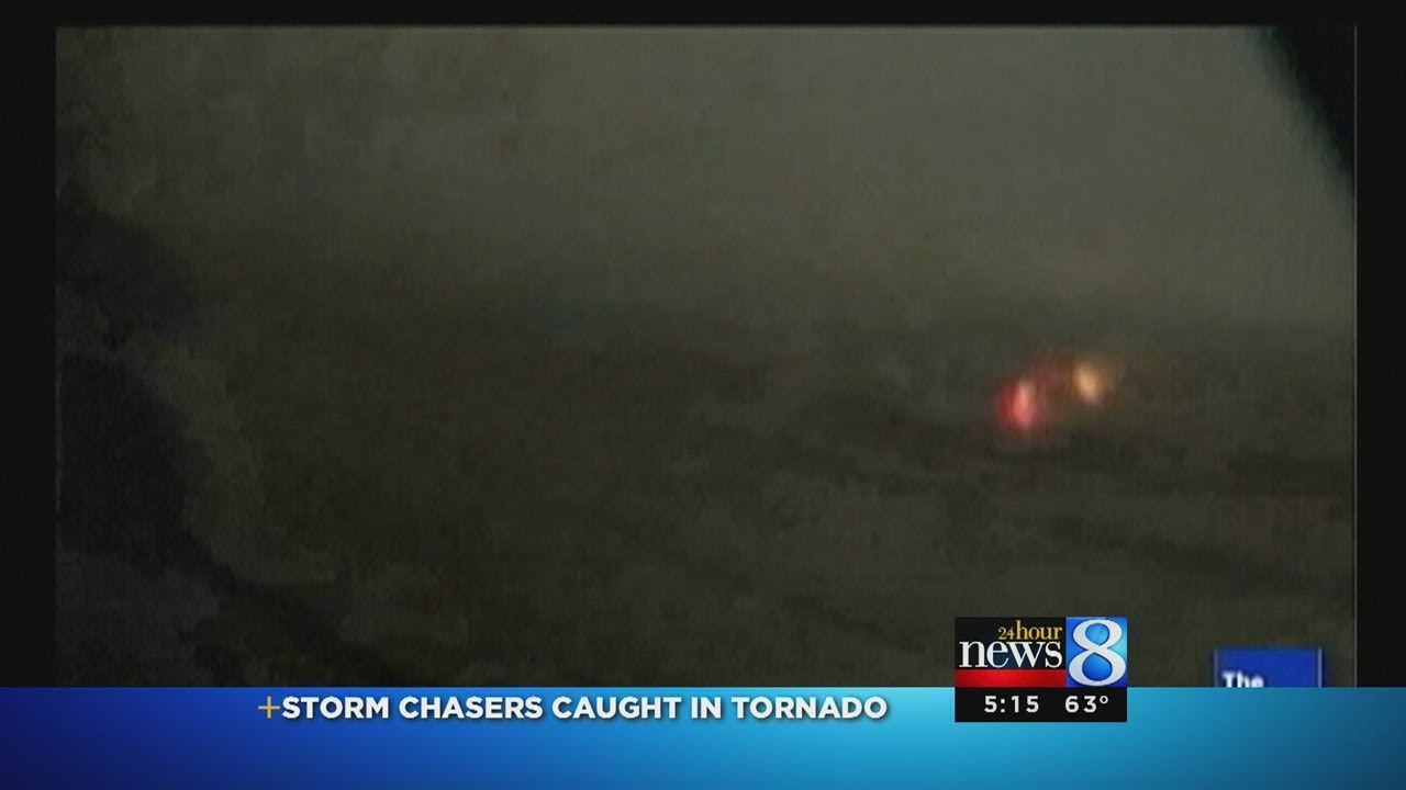 Weather Channel storm chasers' SUV tossed by tornado