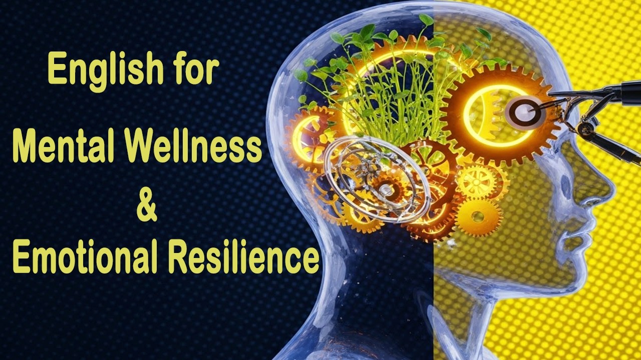 English vocabulary for describing personal Mental Wellness and Emotional Resilience | A2/B1 Speaking