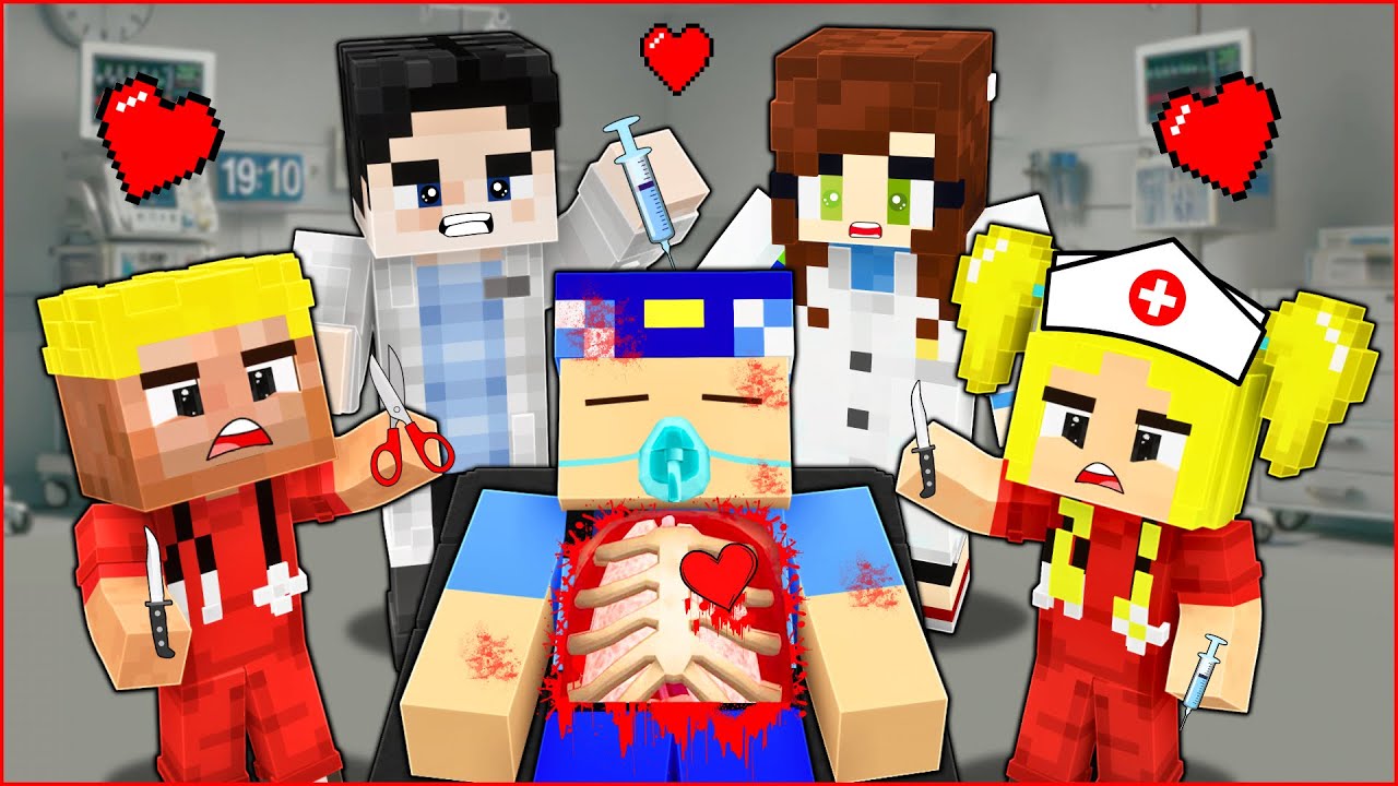 DOKTOR AİLESİ EFEKAN VE KIZ KARDEŞİNİ EVLAT EDİNDİ! 😍 -Minecraft