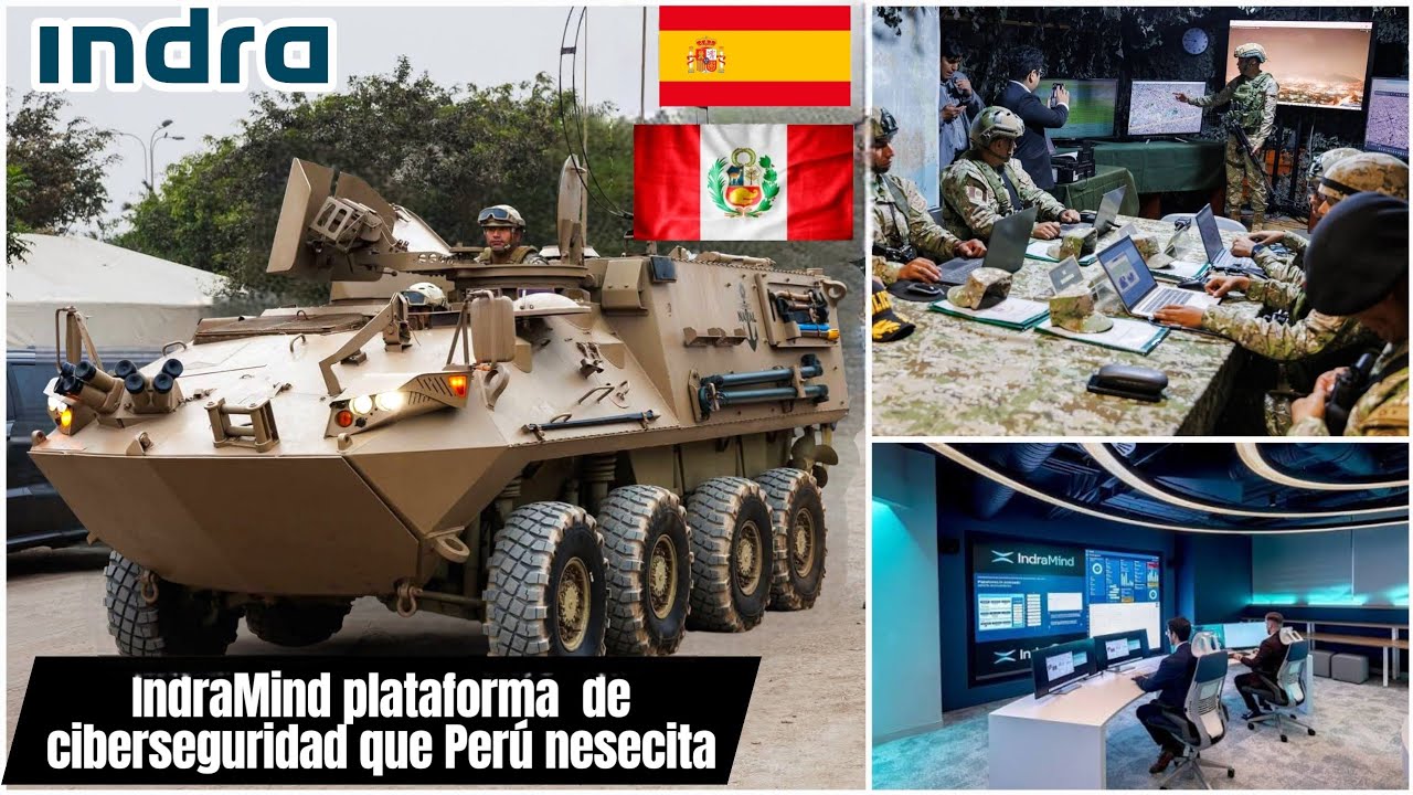 IndraMInd  plataforma que el Perú requiere para mejorar nuestra cuberseguridad civil y militar‼️🇵🇪🇪🇸
