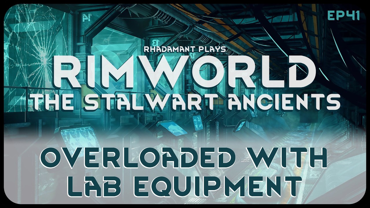 Overloaded With Lab Equipment in The Stalwart Ancients - RimWorld Ancient Gene Lab // EP41