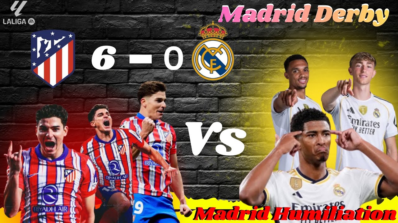 Madrid Derby This Season Is Cinema 🔥 | Madrid Vs Athletico Madrid | 25/26