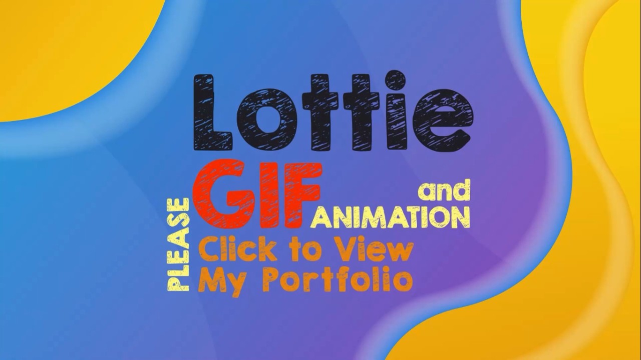 Professional Lottie & GIF Animation Showcase | Modern, Lightweight & Creative Motion Design
