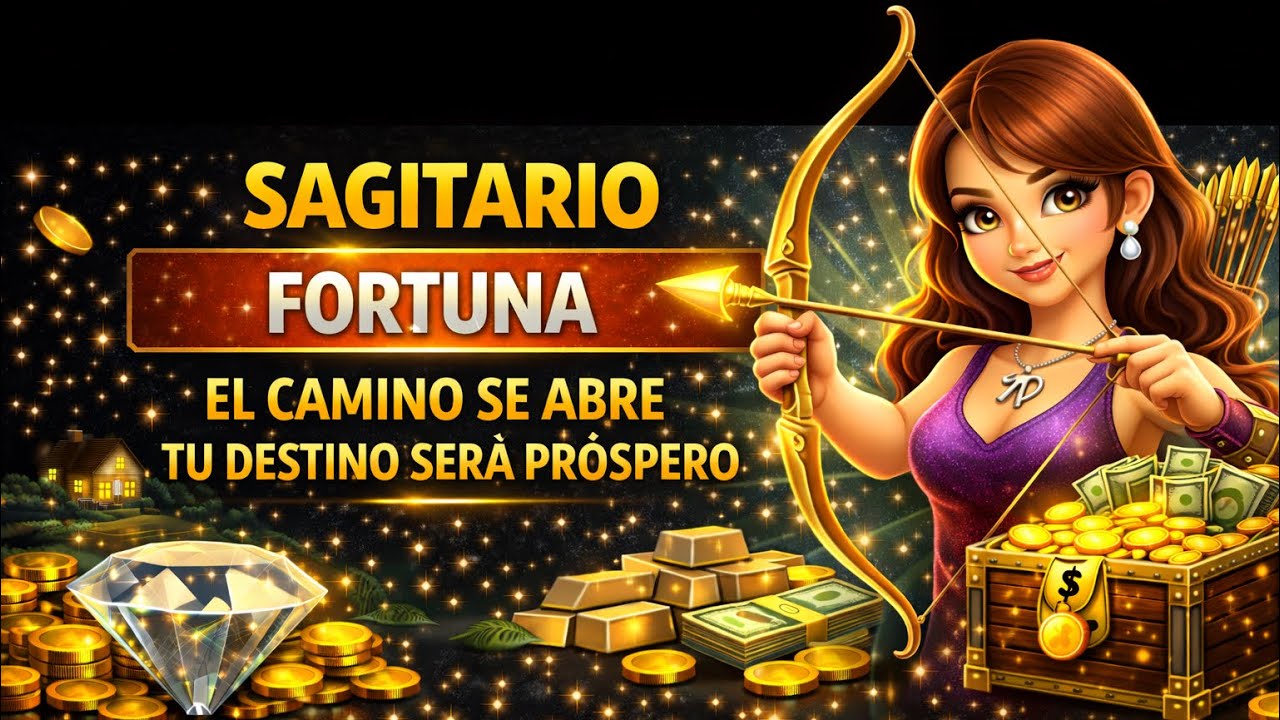 SAGITARIO ♐ Tu camino se abre hacia una nueva ETAPA de mucha FORTUNA 👀😱💸