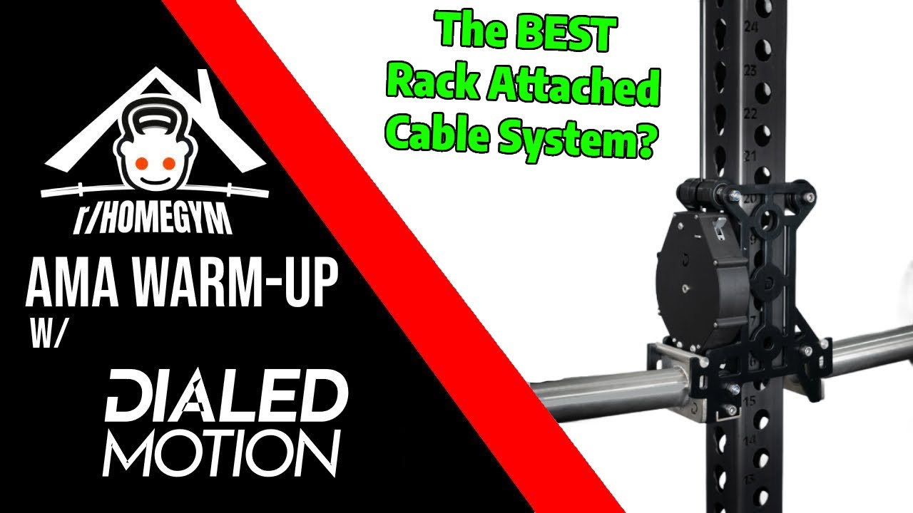 Dialed Motion - The most INNOVATIVE Rack Attachment For Your Home Gym