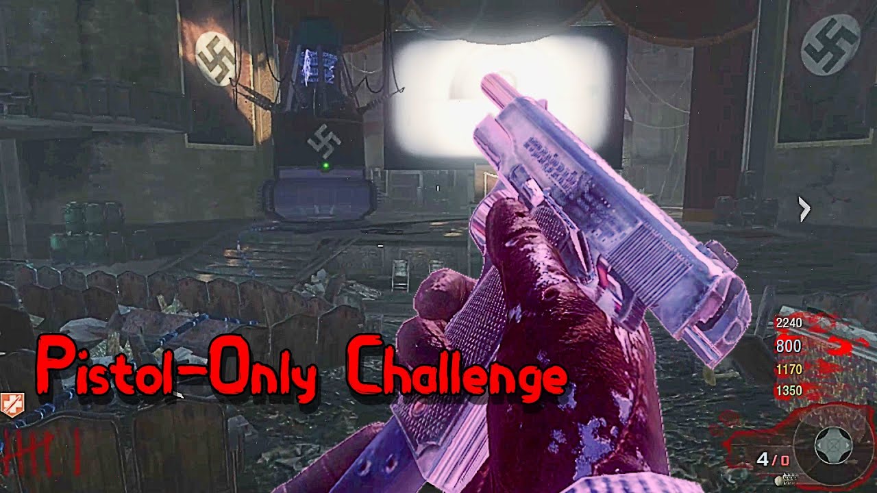 Beating Kino Der Toten with pistols only in 2026..