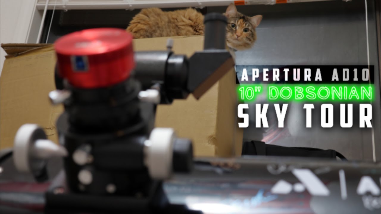 Apertura AD10 Dobsonian Telescope Sky Tour