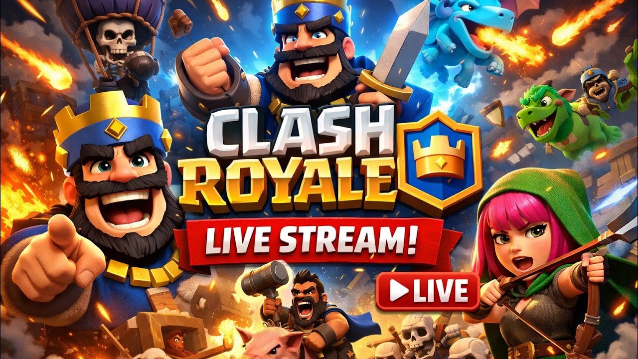 Clash Royale Arena 27 Live 🔥 Road to Ultimate Champion | Intense Battles!#Clash Royale