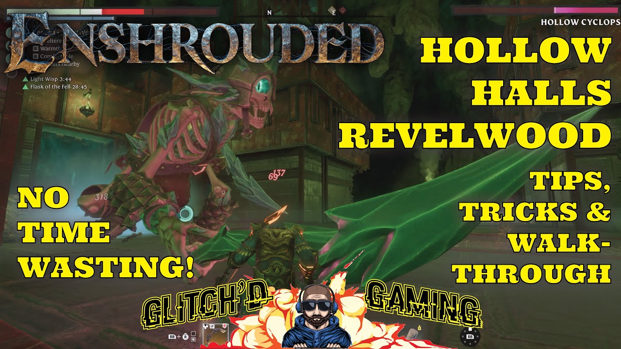 Enshrouded - Hollow Halls - Revelwood - Full Walkthrough & Hidden Loot You Won't Believe!#enshrouded