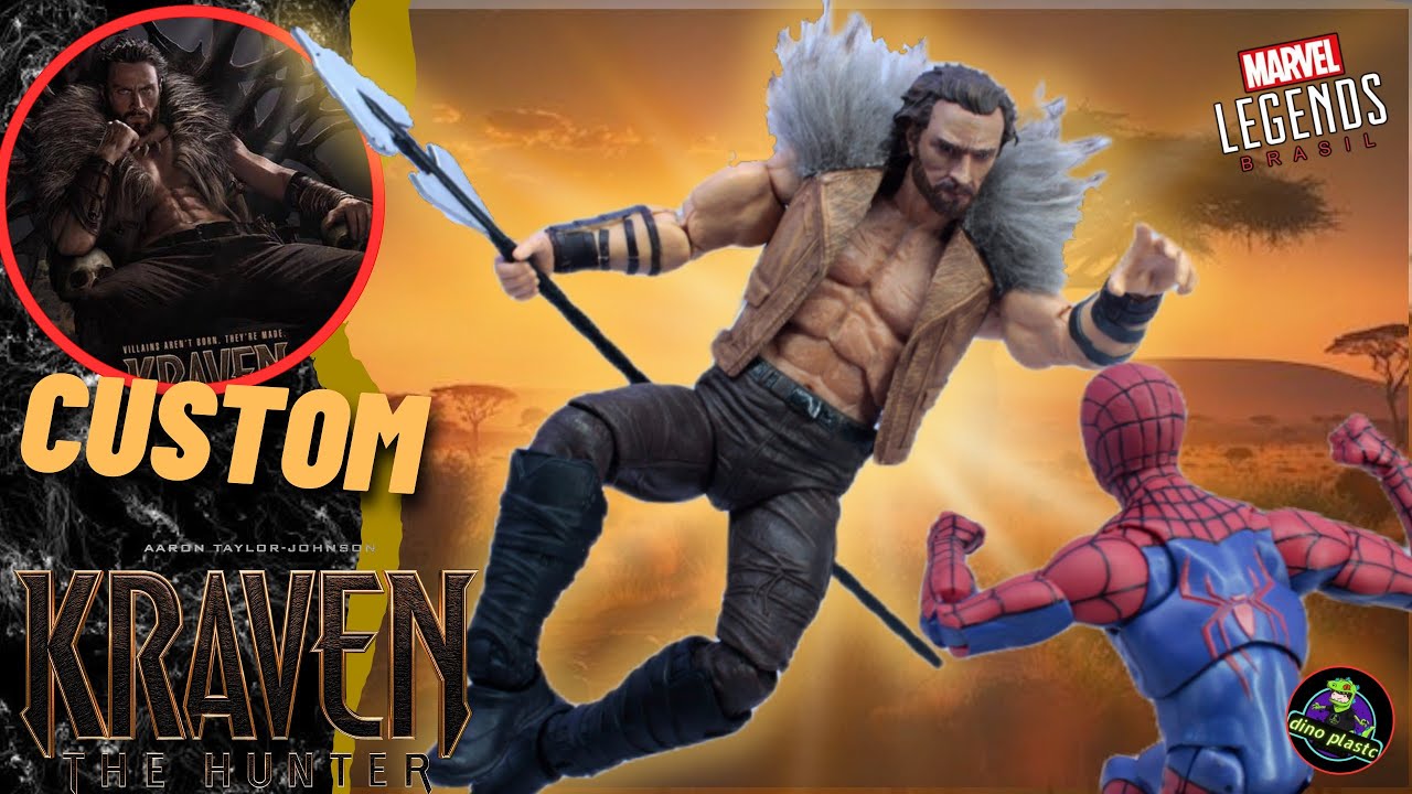 Custom Kraven the hunter !!!!!!! #kraven #marvelegends #sony