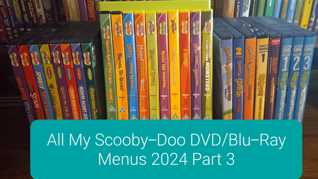 Все мои меню DVD/Blu-Ray «Скуби-Ду» 2024, часть 3