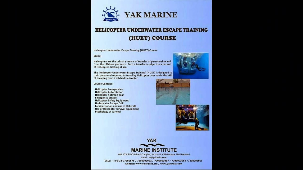 Offshore courses (Mumbai India)